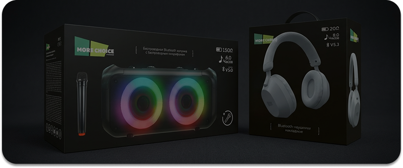 Продажа аксессуаров под брендом More Choice