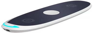 Беспроводное ЗУ 10Вт 3в1 смартфон часы наушники с кабелем Type-C 1м More choice CW12