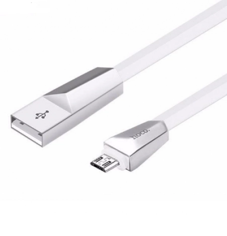 Дата-кабель USB 2.4A для micro USB Hoco X4 TPE 1.2м