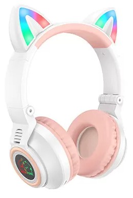 Bluetooth-наушники полноразмерные Bluetooth 5.0 400mah Borofone BO18 Cat