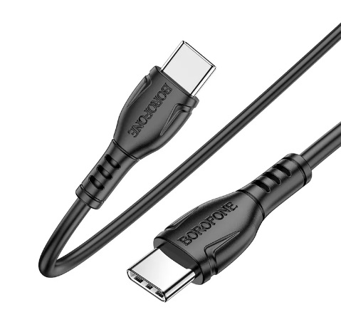 Дата-кабель USB 3.0A PD 60W для Type-C Type-C Borofone BX51 ПВХ 1м