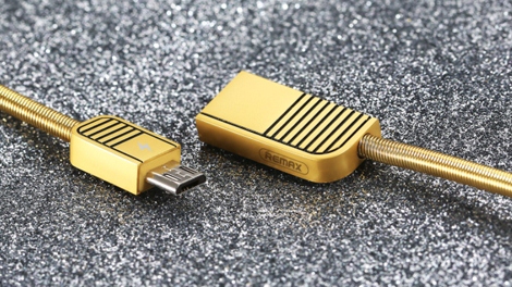 Дата-кабель USB 2.1A для micro USB шкатулка дерево Remax Linyo RC-088m 1м 