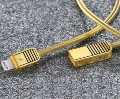 Дата-кабель USB 2.1A для Lightning 8-pin шкатулка дерево Remax Linyo RC-088i 1м 