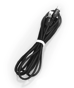 Дата-кабель USB 2.0A для micro USB Hoco X14 нейлон 2м