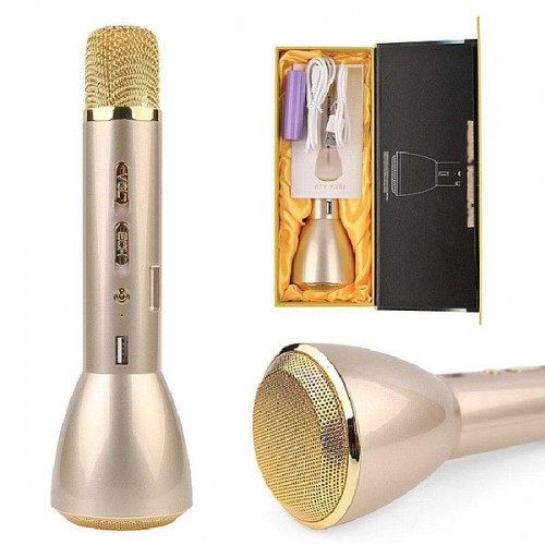 Микрофон-колонка караоке Bluetooth Remax K-03