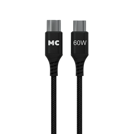 Дата-кабель USB 3.0A PD 60W для Type-C Type-C More choice K69aa нейлон 2м