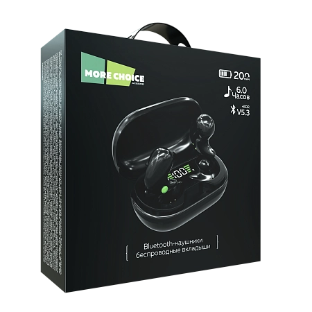 Bluetooth-наушники беспроводные вкладыши More choice BW01 TWS