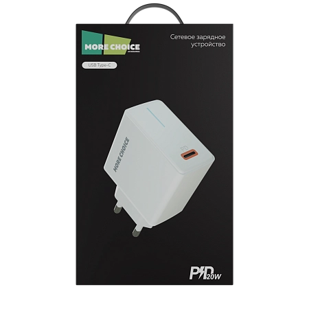 СЗУ 1Type-C 3.0A PD 20W быстрая зарядка More choice NC60