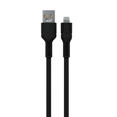 Дата-кабель USB 2.4A для Lightning 8-pin More choice K65i ПВХ 1м
