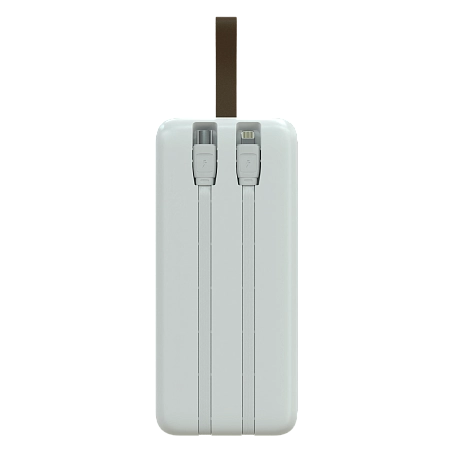 Внешний аккумулятор 30000mAh 1USB 3.0A 22.5W PD More choice PB55-30 с кабелем