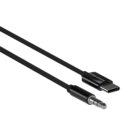 Аудиокабель AUX 3.5mm Type-C 1м More choice UK28a