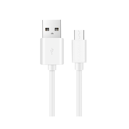 Дата-кабель USB 2.1A для micro USB More choice K13m TPE 1м
