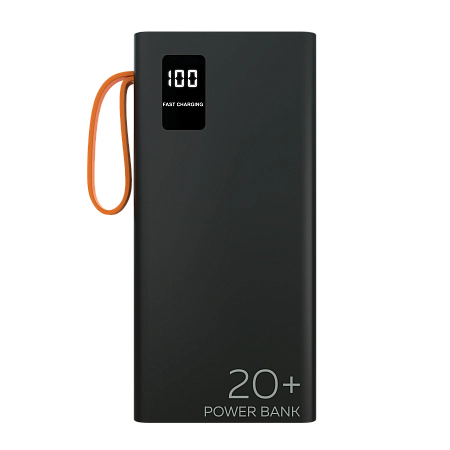 Внешний аккумулятор 20000mAh 2USB 2.1A More choice PB22-20 с кабелем 