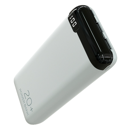 Внешний аккумулятор 20000mAh 2USB + 1Micro USB + 1Type-C 2.1A More choice PB19-20