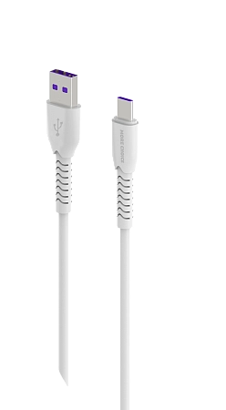 Дата-кабель USB 5.0A для Type-C More choice K51a TPE 1м