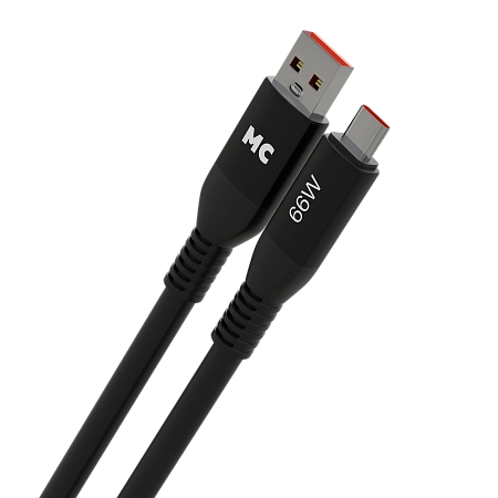 Дата-кабель USB 6.0A QC3.0 66W для Type-C More choice K83a силикон 1м