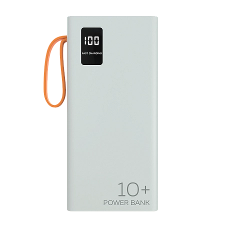 Внешний аккумулятор 10000mAh 2USB 2.1A More choice PB22-10 с кабелем