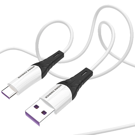 Дата-кабель USB 3.0A для Type-C More choice K35a силикон 1м