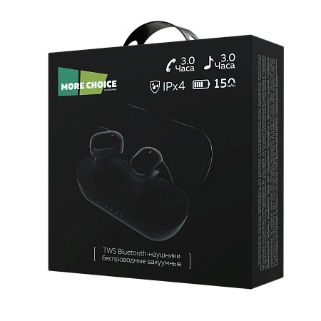Bluetooth-наушники беспроводные вакуумные More choice BW05 TWS