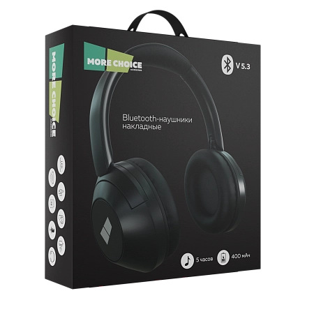 Bluetooth-наушники накладные Bluetooth 5.3 400mAh More choice HW11