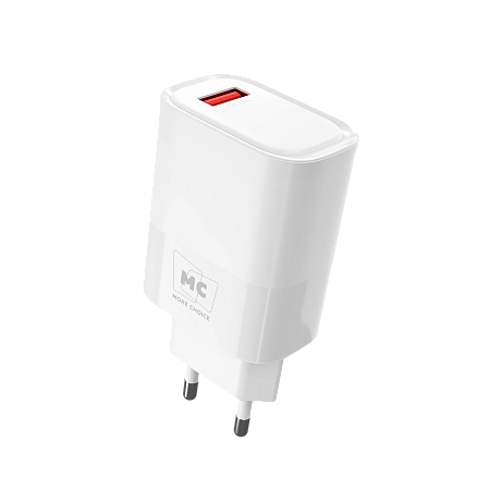СЗУ 1USB 3.0A QC3.0 15W быстрая зарядка для Type-C More Choice NC09a