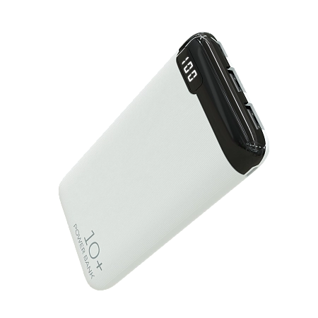 Внешний аккумулятор 10000mAh 2USB + 1Micro USB + 1Type-C 2.1A More choice PB19-10
