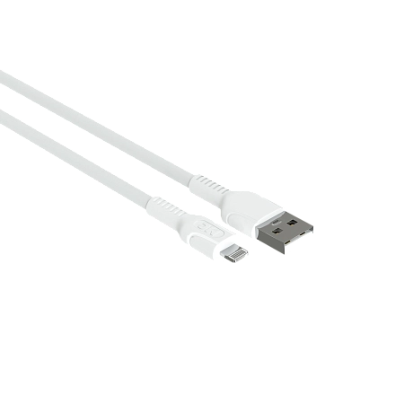 Дата-кабель USB 2.4A для Lightning 8-pin More choice K65i ПВХ 2м