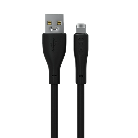 Дата-кабель USB 2.4A для Lightning 8-pin More choice K60i ПВХ 2м