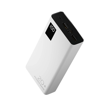 Внешний аккумулятор 20000mAh Smart 3USB Type-C 3A PD 20W+QC3.0 More choice PB32S-20 