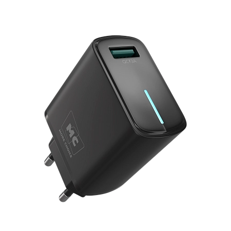 СЗУ 1USB 3.0A QC3.0 15W быстрая зарядка More Choice NC63