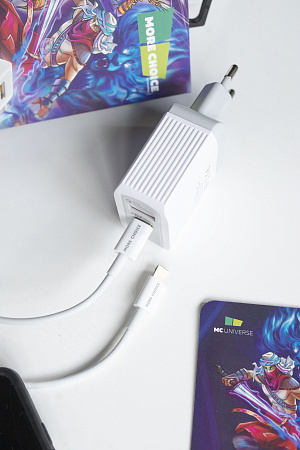 Дата-кабель USB 2.4A PD30W для Lightning 8-pin Type-C More choice K71Si TPE 2м