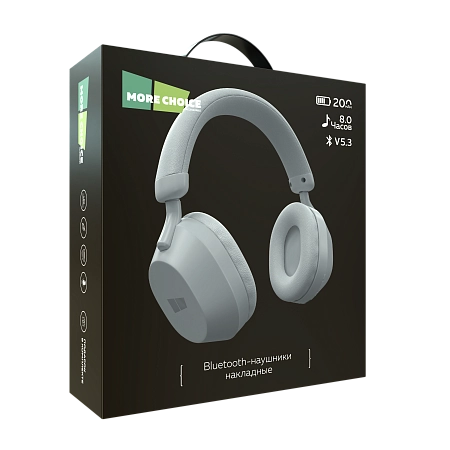 Bluetooth-наушники накладные Bluetooth 5.3 200mAh More choice HW55