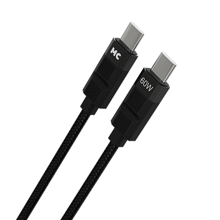 Дата-кабель USB 3.0A PD 60W для Type-C Type-C More choice K87aa нейлон 1м
