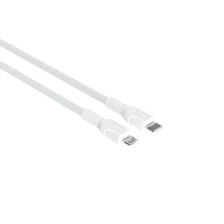 Дата-кабель USB 3.0A PD 27W для Lightning 8-pin Type-C More choice K65ia ПВХ 1м