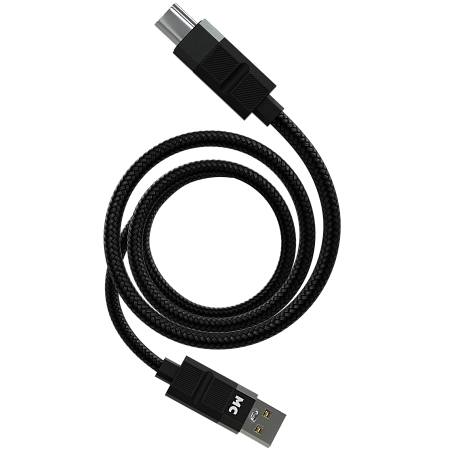 Дата-кабель USB 3.0A для Type-C More choice K87a нейлон 1м