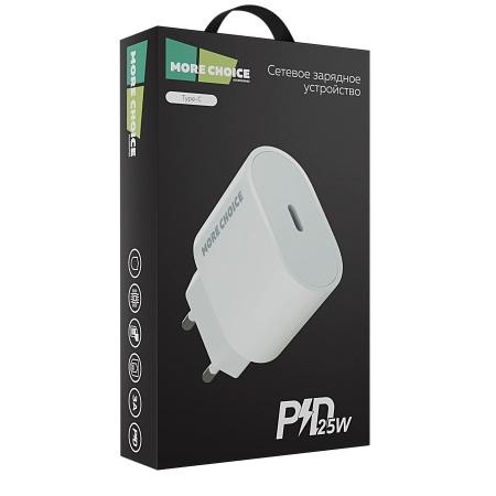 СЗУ 1Type-C 3.0A PD 25W быстрая зарядка More choice NC65