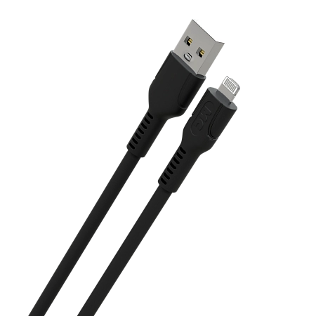 Дата-кабель USB 2.4A для Lightning 8-pin More choice K65i ПВХ 1м