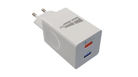 СЗУ  Smart 2USB 3.0A QC3.0 быстрая зарядка для Lightning 8-pin More choice NC55QCi