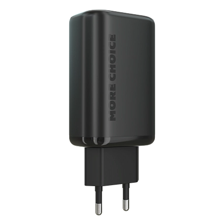 СЗУ 1USB+2Type-C 3.0A PD 65W для Type-C Type-C 100W 2м More Choice NC79a