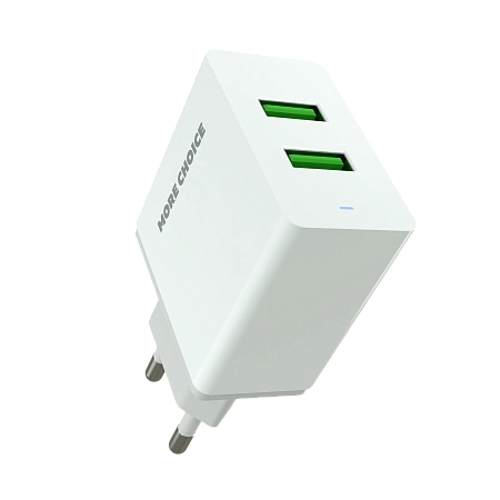 СЗУ 2USB 2.4A More choice NC11