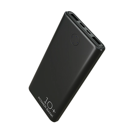 Внешний аккумулятор 10000mAh 2USB 2.1A More choice PB11-10