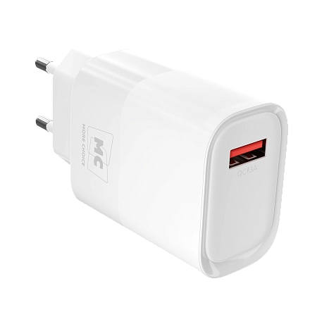 СЗУ 1USB 3.0A QC3.0 15W быстрая зарядка для micro USB More Choice NC09m