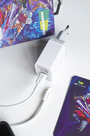 Дата-кабель USB 2.4A PD30W для Lightning 8-pin Type-C More choice K71Si TPE 2м