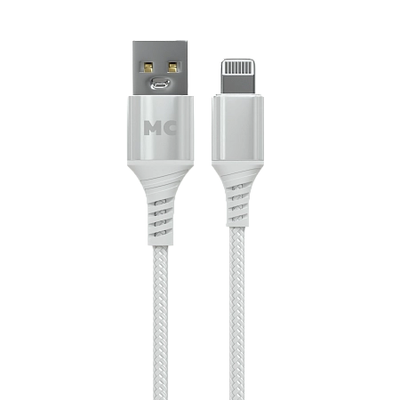 Дата-кабель USB 2.4A для Lightning 8-pin More choice K69i нейлон 1м