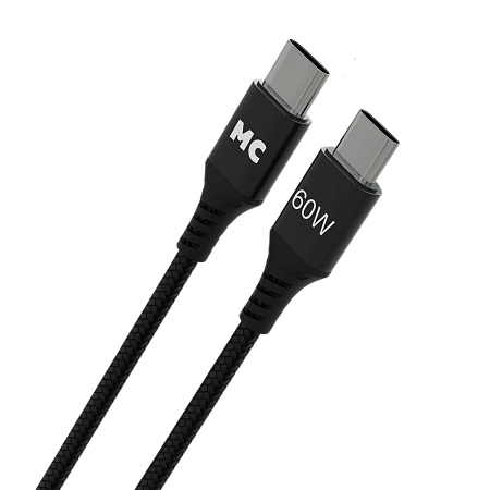 Дата-кабель USB 3.0A PD 60W для Type-C Type-C More choice K69aa нейлон 1м