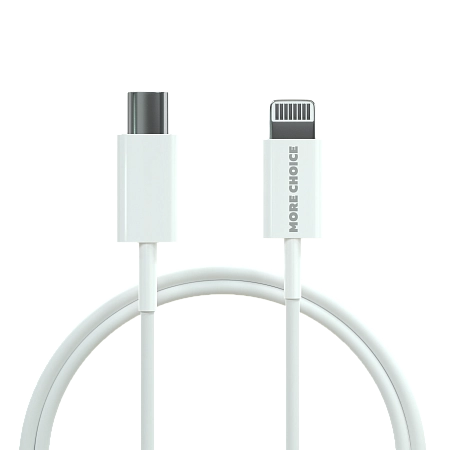 СЗУ 1Type-C 3.0A PD 20W быстрая зарядка для Lightning 8-pin Type-C More choice NC60i