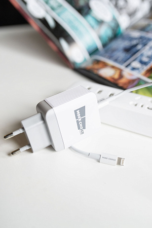 Дата-кабель USB 2.4A PD30W для Lightning 8-pin Type-C More choice K71Si TPE 2м
