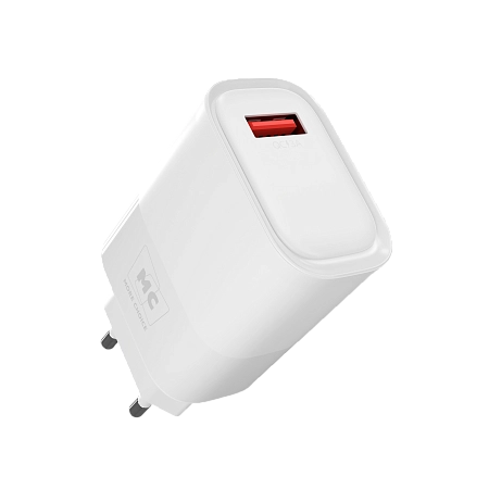 СЗУ 1USB 3.0A QC3.0 15W быстрая зарядка для Type-C More Choice NC09a