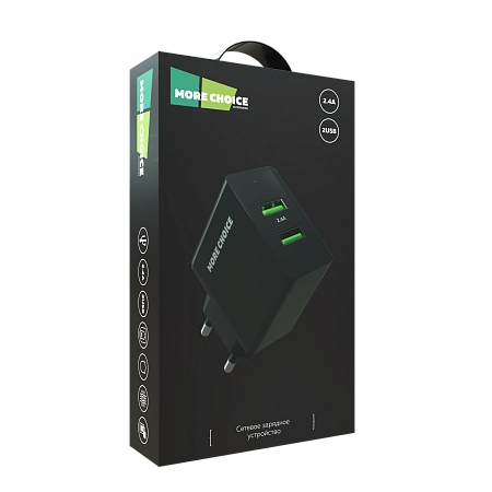 СЗУ 2USB 2.4A More choice NC11