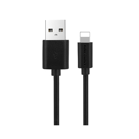 Дата-кабель USB 2.1A для Lightning 8-pin More choice K13i TPE 1м